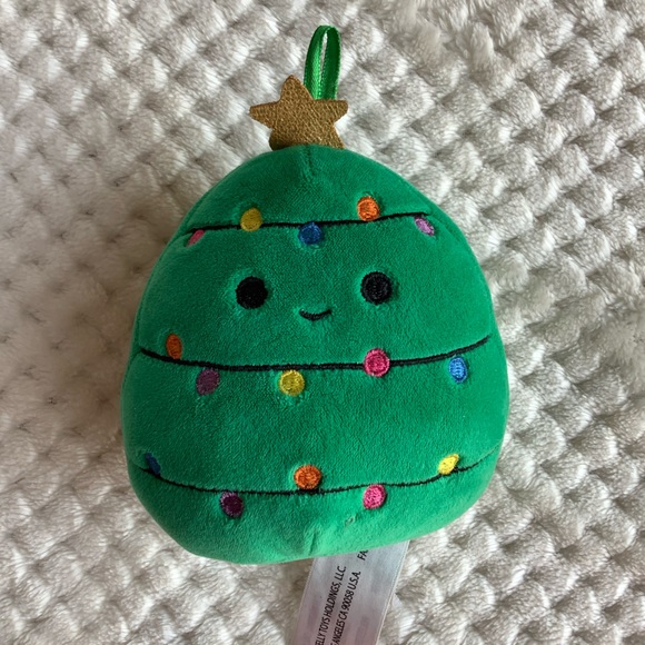 Set of 3 Kellytoy Squishmallows Christmas Ornaments Tree Santa Snowman Plush Toy - Picture 5 of 9